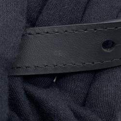 مملوكة مسبقًا Louis Vuitton Monogram Taurillon Vertical Trunk Wearable Wallet Shoulder Bag Black