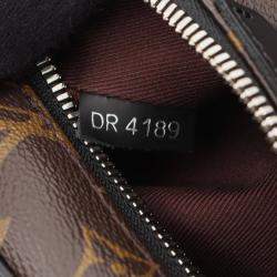 مملوكة مسبقًا حقيبة ظهر لويس فيتون جوش مغلفة قماش وجلد مونوغرام ماكاسار بني أسود