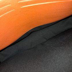 Pre Owned Louis Vuitton Orange Coated Canvas Eclipse Pochette Voyage MM