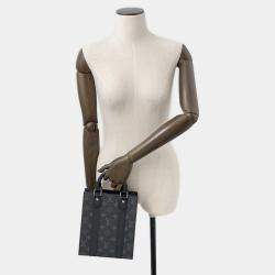 مملوكة مسبقًا حقيبة لويس فيتون ساك بلات نوار مونوغرام إكلبس حجم صغير