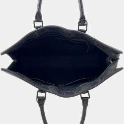 مملوكة مسبقًا Louis Vuitton Sac Plat / Horizontal Zip Noir Monogram Eclipse