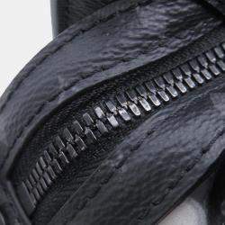 مملوكة مسبقًا Louis Vuitton Sac Plat / Horizontal Zip Noir Monogram Eclipse