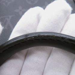 مملوكة مسبقًا Louis Vuitton Sac Plat / Horizontal Zip Noir Monogram Eclipse