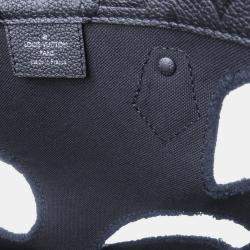 مملوكة مسبقًا حقيبة لويس فيتون مع ثقوب نوار مونوجرام إمبريانت جلد بحجم بي إم