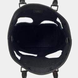 مملوكة مسبقًا حقيبة لويس فيتون مع ثقوب نوار مونوجرام إمبريانت جلد بحجم بي إم