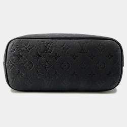 مملوكة مسبقًا حقيبة لويس فيتون مع ثقوب نوار مونوجرام إمبريانت جلد بحجم بي إم