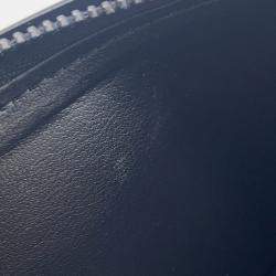 Pre Owned Louis Vuitton Portefeuille Brazza Noir Taurillon Leather/Monogram Pattern