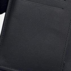 Pre Owned Louis Vuitton Portefeuille Brazza Noir Taurillon Leather/Monogram Pattern
