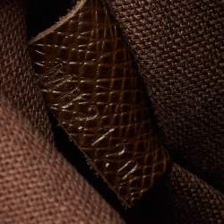 Pre Owned Louis Vuitton Anton Grizzli Taiga Leather Briefcase Bag