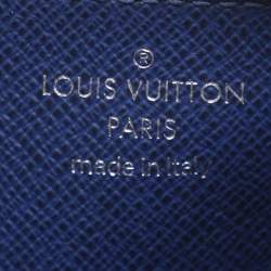 مملوكة مسبقًا حافظة بطاقات معدنية لوي فيتون كحلي مونوغرام