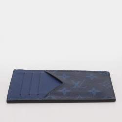 مملوكة مسبقًا حافظة بطاقات معدنية لوي فيتون كحلي مونوغرام