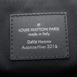 Pre Owned Louis Vuitton Messenger Voyage Noir Monogram Eclipse Size Pm