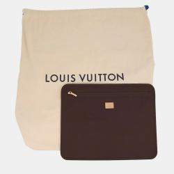 مملوكة مسبقًا حقيبة سفر لوي فيتون رولينغ ترانك بنية مونوغرام