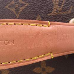 مملوكة مسبقًا حقيبة سفر لوي فيتون رولينغ ترانك بنية مونوغرام