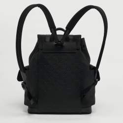 Pre Owned حقيبة ظهر لويس فيتون كريستوفر بي إم جلد إمبريانت أسود