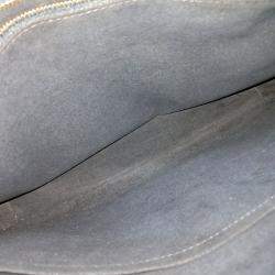 مملوكة مسبقًا حقيبة مستندات لويس فيتون أرميند جلد أزرق