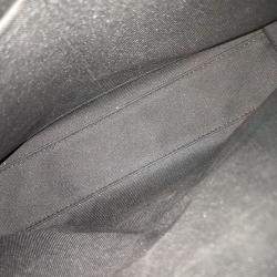 Pre Owned Louis Vuitton Black Leather Aerogram Messenger Bag