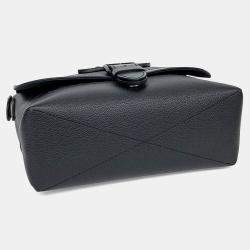 مملوكة مسبقًا حقيبة ميسنجر لويس فويتون ساومور جلد أسود وبي في سي إكليبس