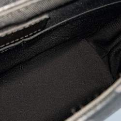 مملوكة مسبقًا حقيبة ميسنجر لويس فويتون ساومور جلد أسود وبي في سي إكليبس