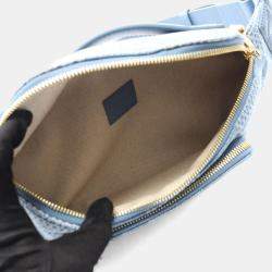 Pre Owned حقيبة لويس فو�يتون رش بوم دينم دامير أزرق للجسم الخصر