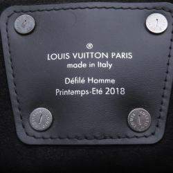 مملوكة مسبقًا Louis Vuitton Tote Noir/Silver Monogram Eclipse Split