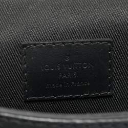 مملوكة مسبقًا Louis Vuitton Steamer Black Monogram Taurillon Leather Wearable Wallet
