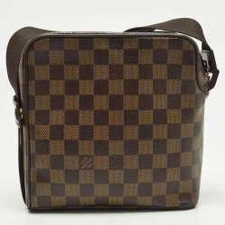 Pre Owned حقيبة ماسنجر أولاف كانفاس دامييه إيبين PM من لويس فيتون