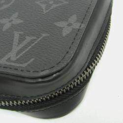 مملوكة مسبقًا Louis Vuitton Monogram Eclipse Zippy XL Monogram Eclipse Long Wallet bi-fold Black