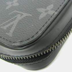 مملوكة مسبقًا Louis Vuitton Monogram Eclipse Zippy XL Monogram Eclipse Long Wallet bi-fold Black