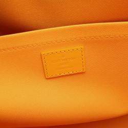 مملوكة مسبقًا Louis Vuitton Sac Plat 24H Tote Bag Coated Canvas And Leather Monogram Yellow