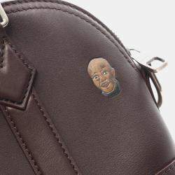 مملوكة مسبقًا Louis Vuitton Alma 25 Henry Taylor Handbag Leather Brown Multicolor