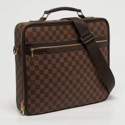 Pre Owned حقيبة مستندات لويس فيتون سابانا إن إم دامير إيبين قماش