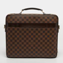 Pre Owned حقيبة مستندات لويس فيتون سابانا إن إم دامير إيبين قماش