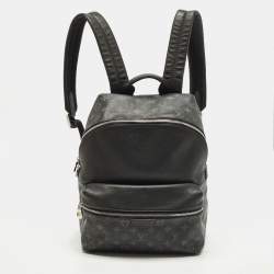 مملوكة مسبقًا Louis Vuitton Discovery MM Monogram Eclipse Canvas and Taiga Leather Backpack