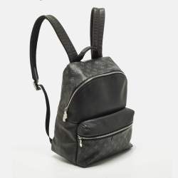 مملوكة مسبقًا Louis Vuitton Discovery MM Monogram Eclipse Canvas and Taiga Leather Backpack