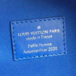 Pre Owned حقيبة ظهر لوي فيتون مونوجرام كلاودز متعددة الجيوب جلد أزرق