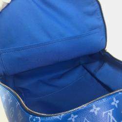Pre Owned حقيبة ظهر لوي فيتون مونوجرام كلاودز متعددة الجيوب جلد أزرق