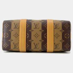 Pre Owned حقيبة لويس فيتون مونوغرام سترايب سيتي كييبول للكتف