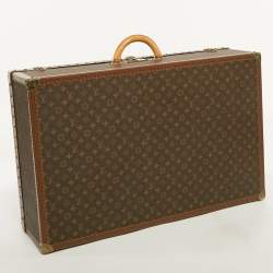 Pre Owned Louis Vuitton Alzer 80 Monogram Canvas Suitcase