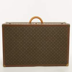 Pre Owned Louis Vuitton Alzer 80 Monogram Canvas Suitcase