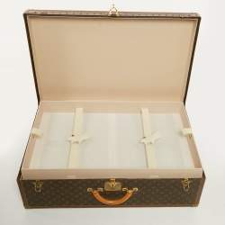 Pre Owned Louis Vuitton Alzer 80 Monogram Canvas Suitcase