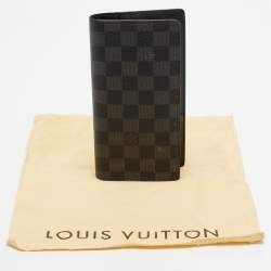 Pre Owned Louis Vuitton Brazza Damier Graphite Canvas Wallet