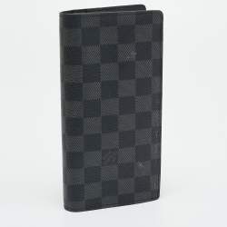 Pre Owned Louis Vuitton Brazza Damier Graphite Canvas Wallet