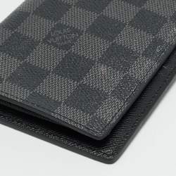 Pre Owned Louis Vuitton Brazza Damier Graphite Canvas Wallet