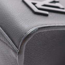 Pre Owned Louis Vuitton Take Off Tote Bag Leather Aerogram Black