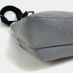 مملوكة مسبقًا حقيبة ظهر وكتف لويس فويتون أفينيو تايغا جلد أخضر/رمادي