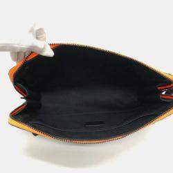 Pre Owned Louis Vuitton Monogram Lv Friends Keepall Pouch Bag Shoulder Handbag Canvas Brown