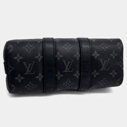 مملوكة مسبقًا حقيبة لوي فيتون سيتي كيبل أسود بي في سي