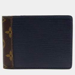 Pre Owned Louis Vuitton Brown Epi Leather Epi Bi-Fold Wallet