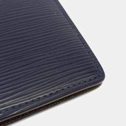 Pre Owned محفظة لويس فيتون جلد إيبي بني بتصميم ثنائي الطي